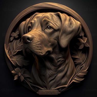 3D model Bakkhmul dog (STL)